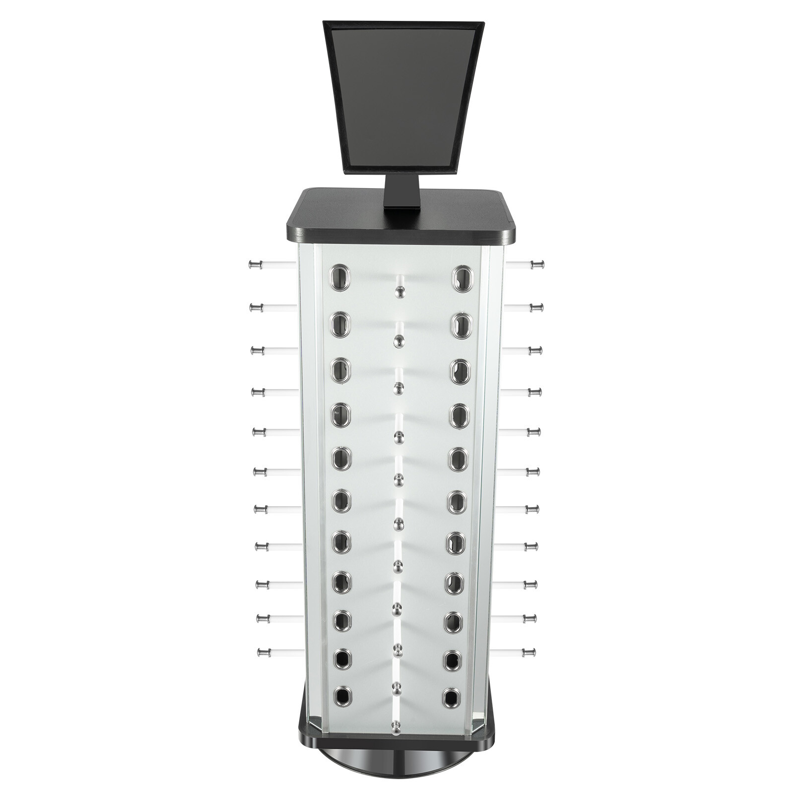 Retail Sunglass Display Stand Sunglasses Rack Holder Shelf For 44Pairs Glasses