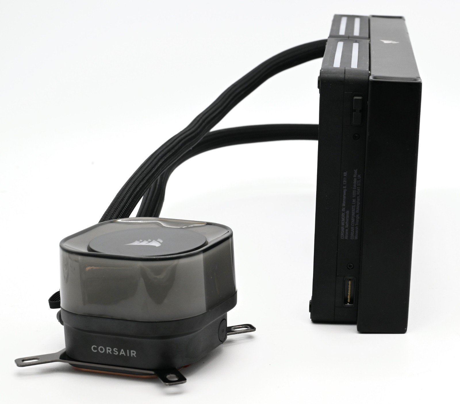 *READ* Corsair iCUE Link H115i RGB Liquid CPU Cooler 280mm AIO QX140 RGB Fans