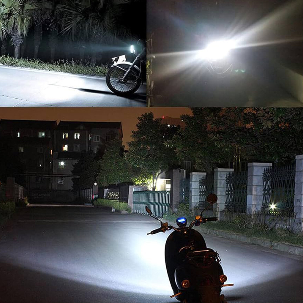 2pc LED Headlight Parking Light Bulbs For Kawasaki Z125 Pro Z series 2017-2021