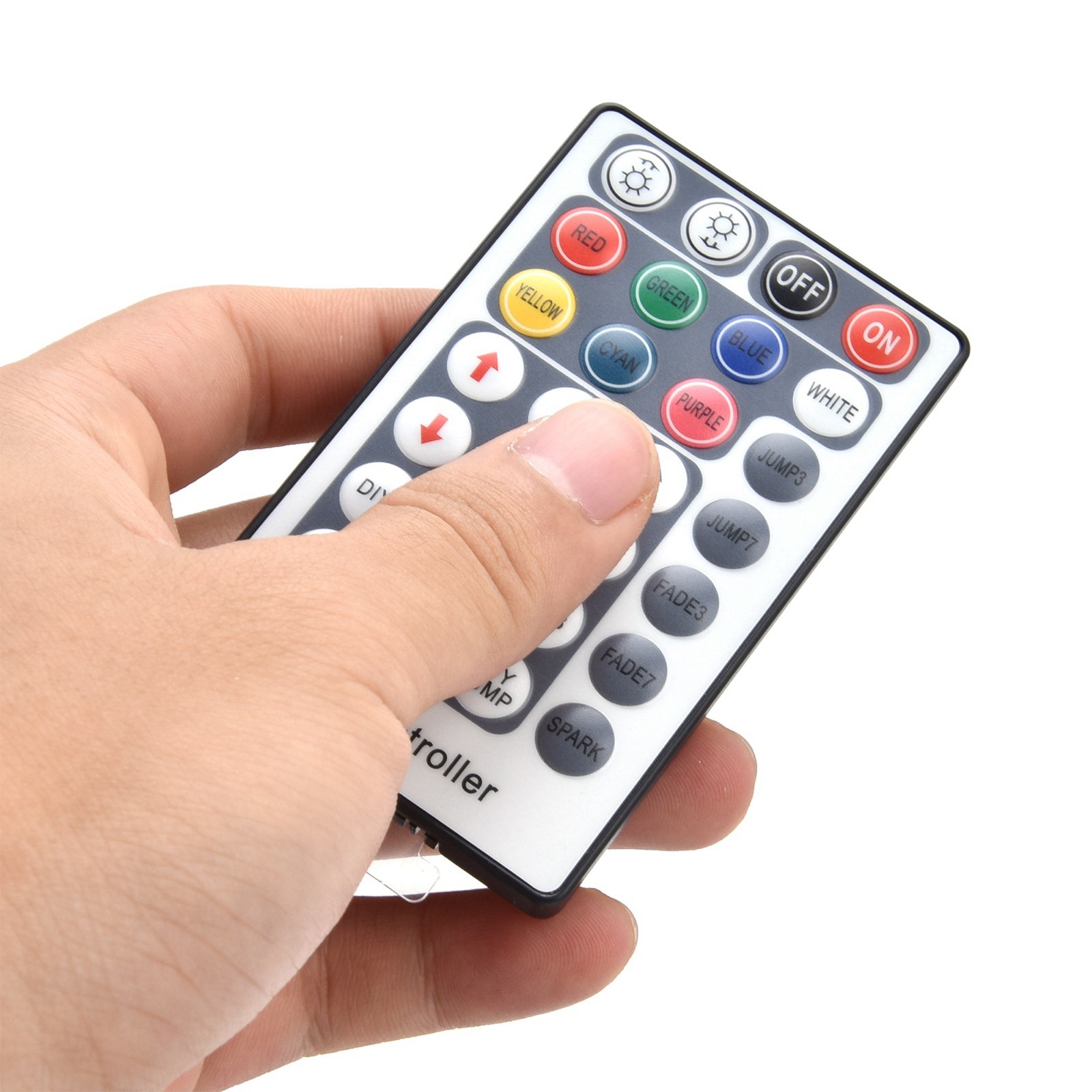 90W LED Fiber Optic Lights Kit RGB+W Fiber Optic Driver With 28Key Remote