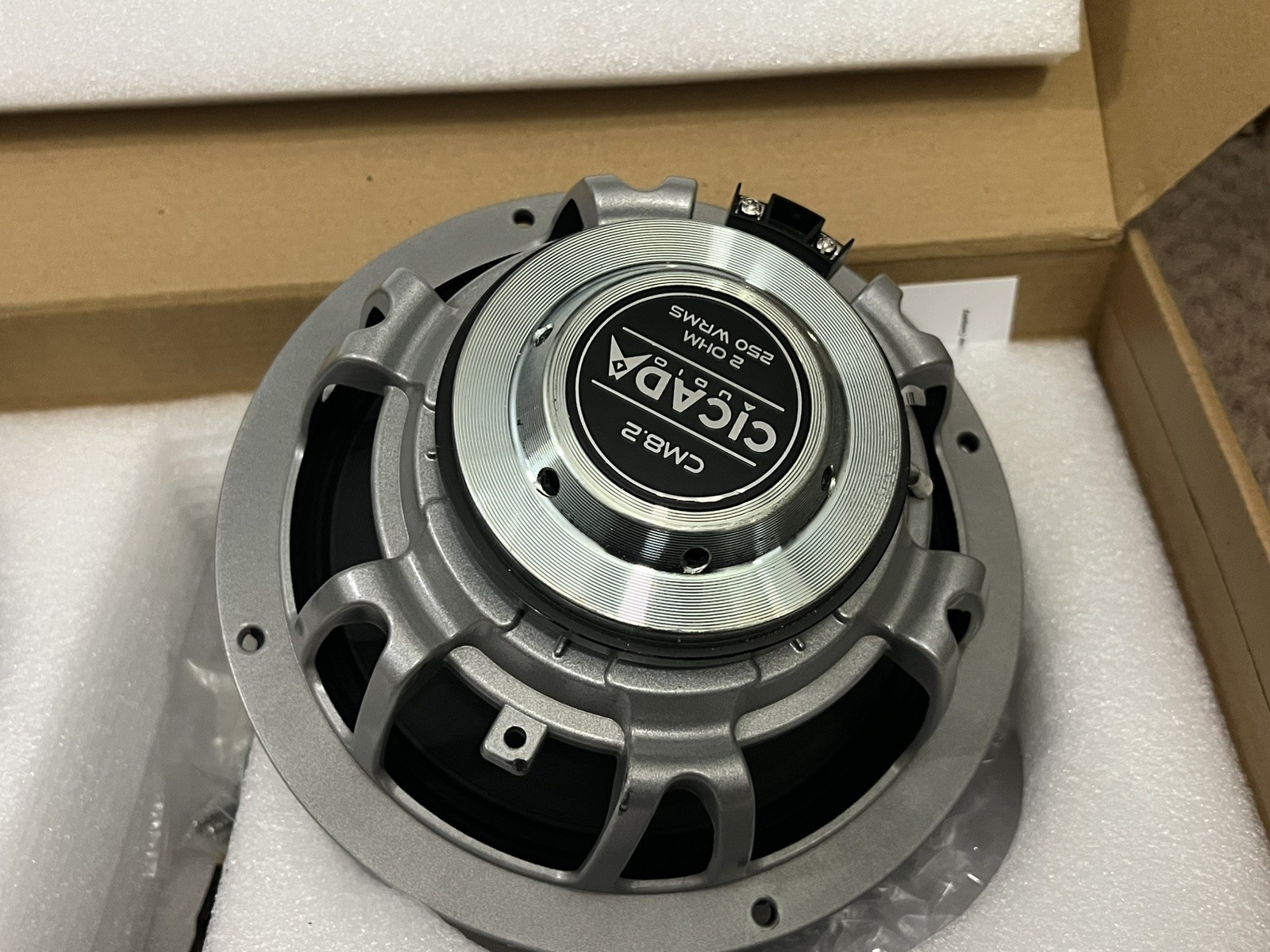 Cicada Audio CM8.2 - Mid-Bass 8-inch - 2 Ohm, Pair