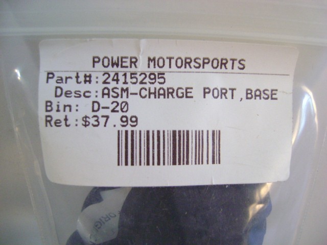 Polaris 2415295 OEM Charge Port Base RZR Ranger Sportsman 1000 570 850 450 NEW