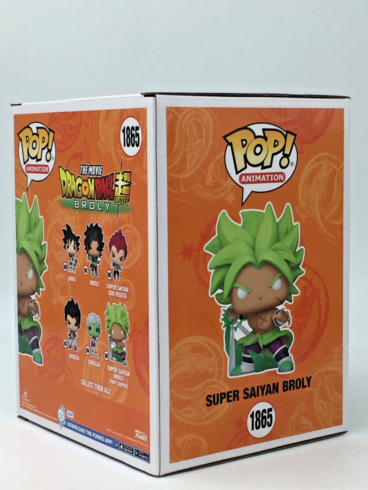 Funko Pop! Animation 6" Deluxe DBS Movie Broly Super Saiyan Broly #1865
