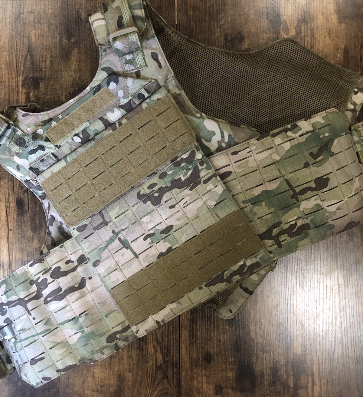 Tactical Vest Plate Carrier Multicam For Armor Plates