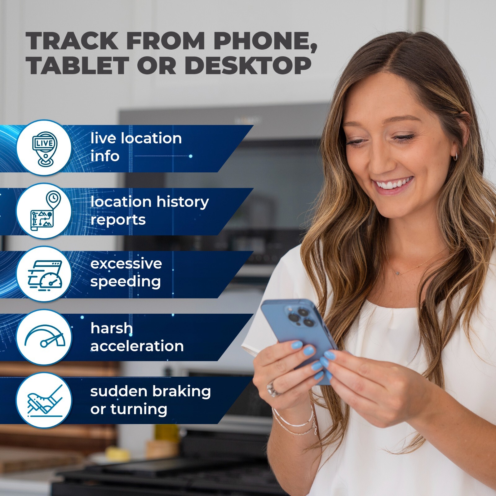 Lightning GPS OBD-II GPS Tracker for Vehicles - Cars Hidden GPS Tracking Device