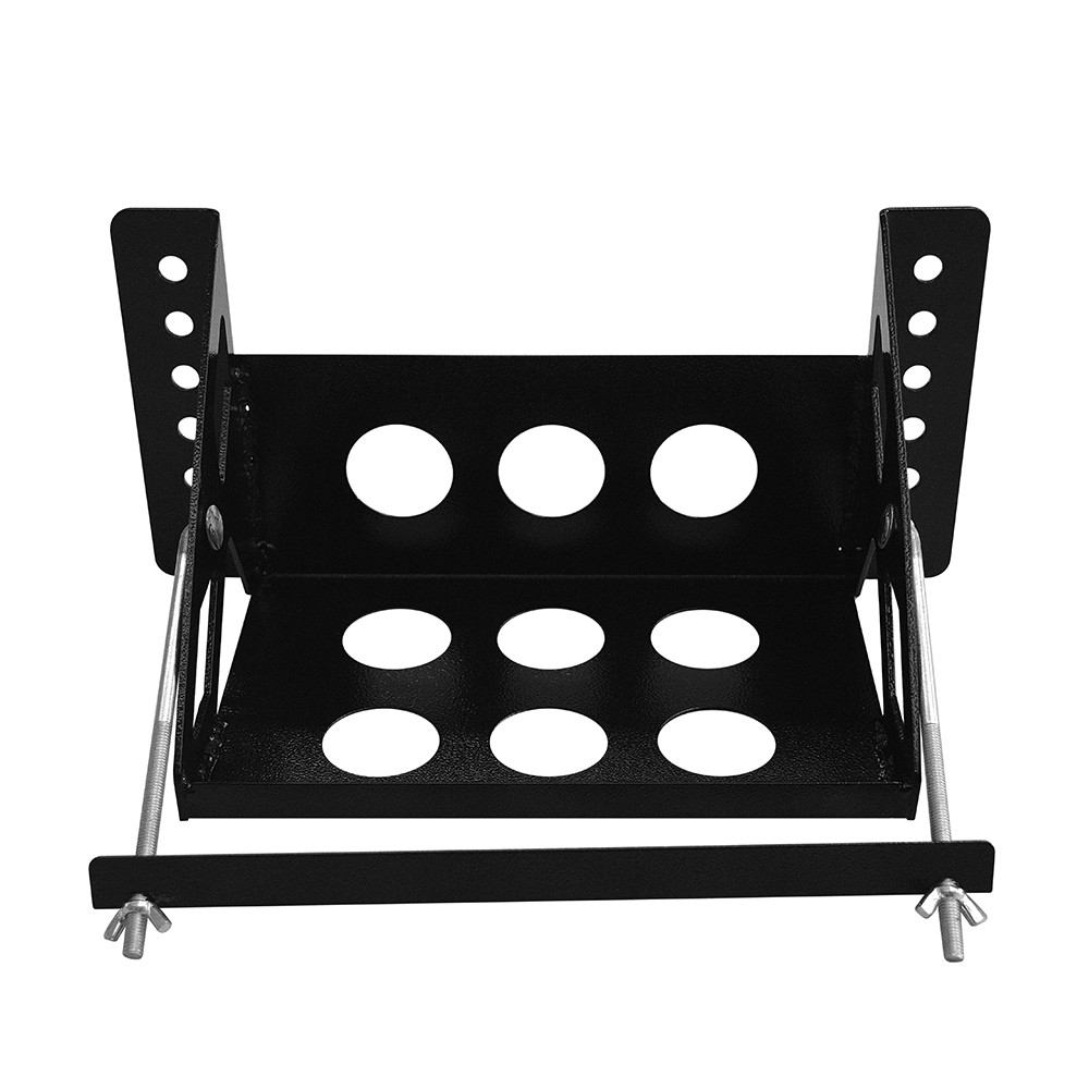 Universal Bolt on Battery Mounting Box Tray Fit 14.4" Overall Hold Down