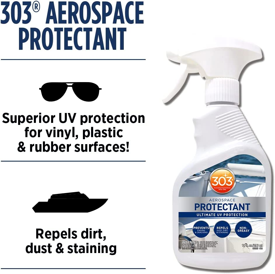 303 Aerospace Protectant 10 OZ Spray VINYL RUBBER PLASTIC LEATHER BOAT 30305