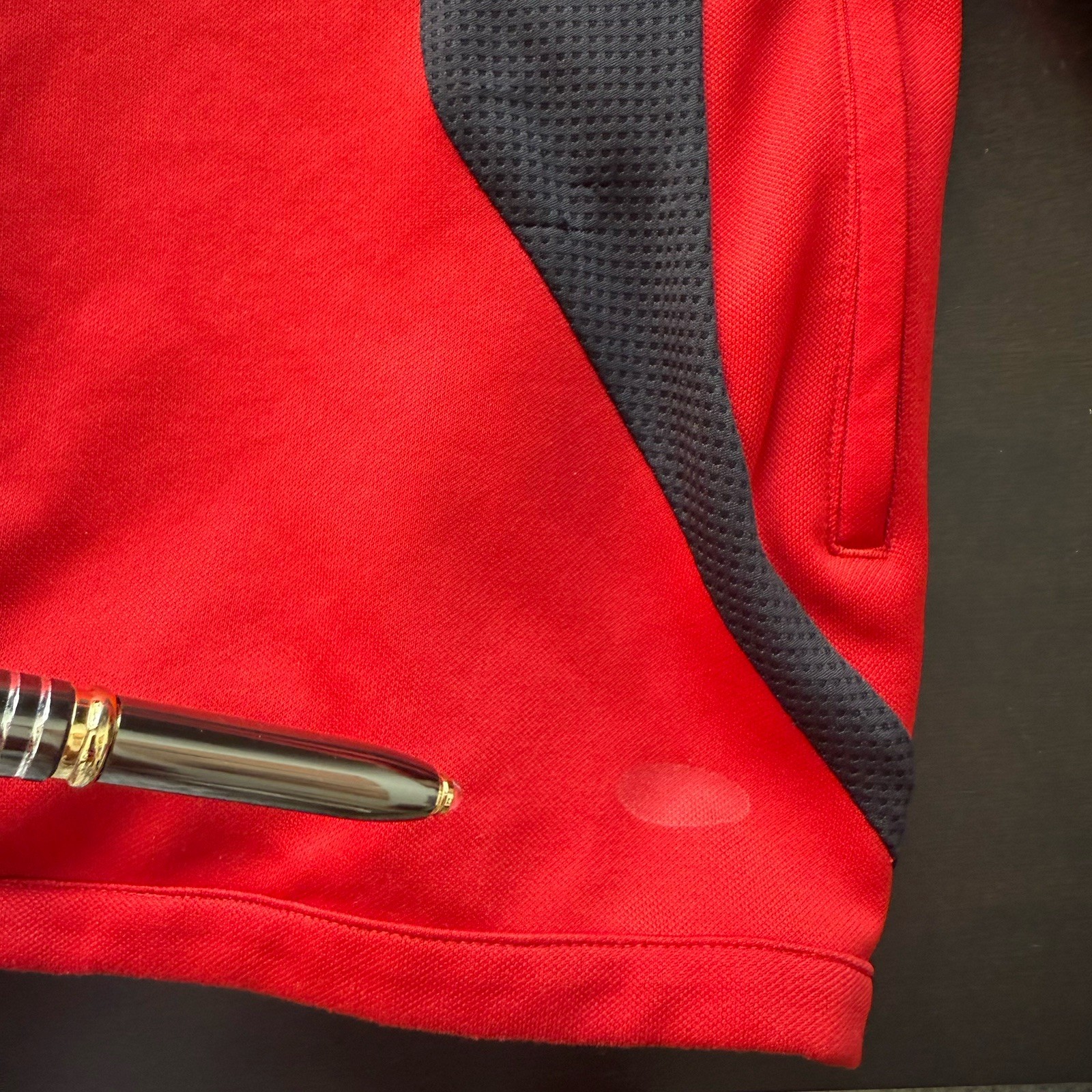 2000s Adidas Red Training Track Jacket Full Zip Athletic Mens Medium Climalite