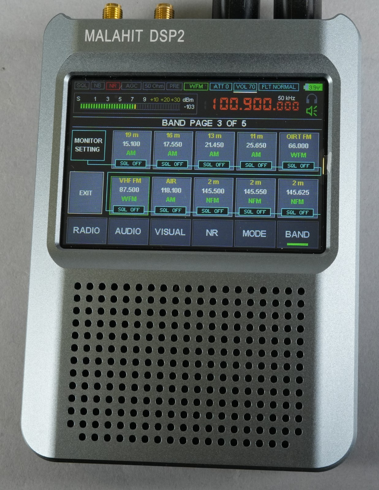 Malahit-DSP2 SDR Malachite Receiver Radio - Lightly Used - w/ Case & Accessories