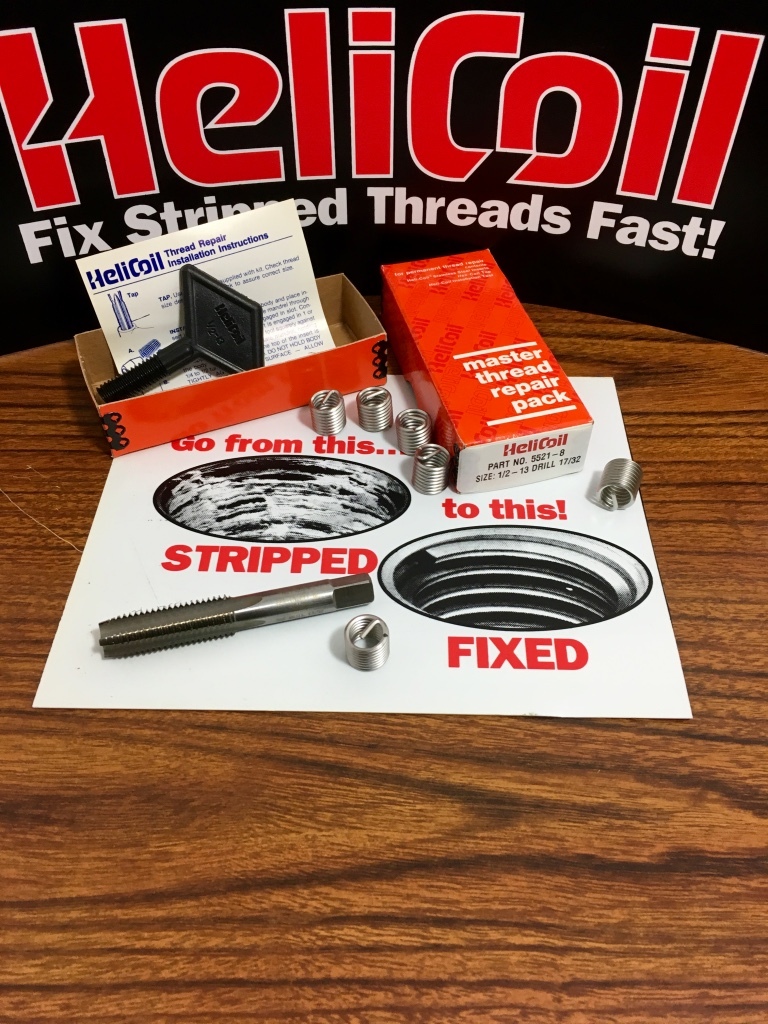 Thread Repair Kit 1/2-13 UNC SAE With 6 Inserts 5521-8 On SALE 21.95