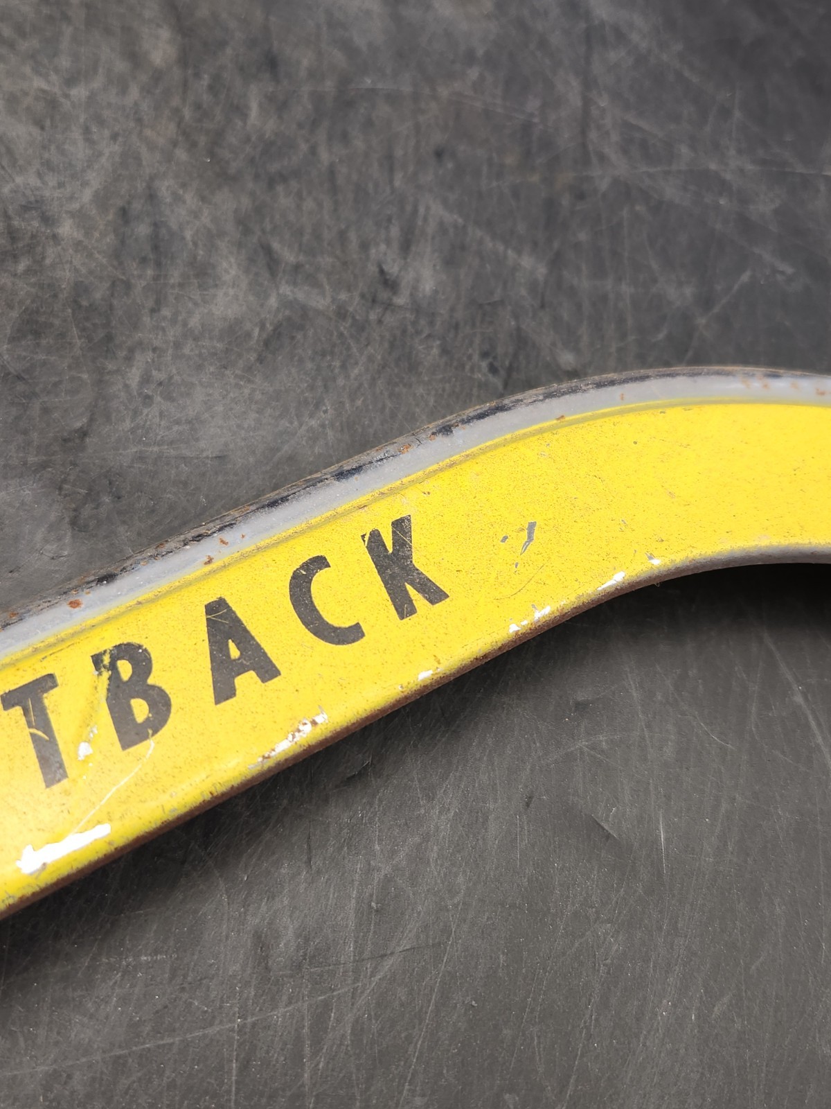 Schwinn Yellow Fastback Stingray Original Paint Chain Guard 5 speed Vintage