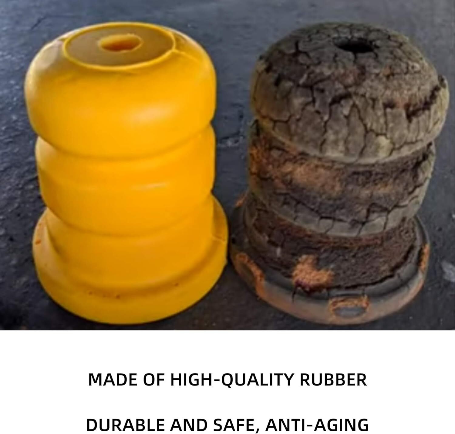 REAR FRAME LEAF SPRING BUMPER BUMP STOP For 99-06 SILVERADO 1500 HD 2*