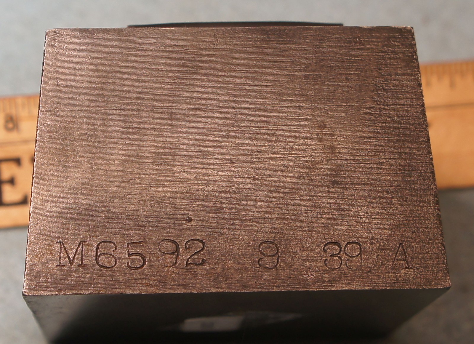 1939 MALT O MEAL Heirloom Cereal Premium STEEL STAMPING DIE Robbins RH721