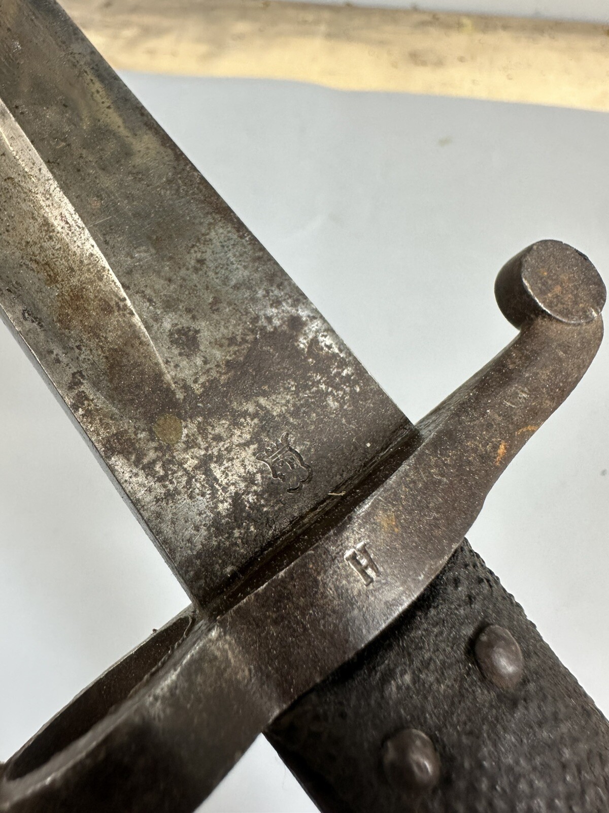 WKC Vataghan Sword Bayonet German Made Used with Free Shipping