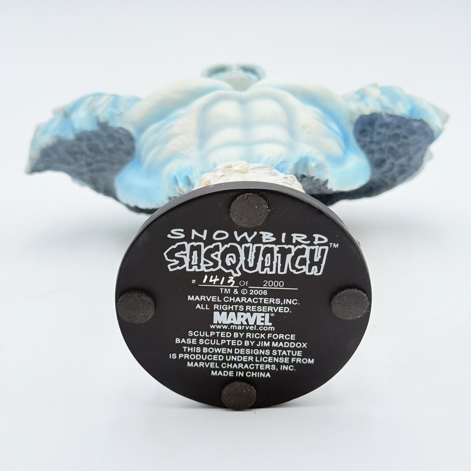Bowen Designs Marvel SNOWBIRD SASQUATCH Mini Bust Figurine 8” Tall IN BOX