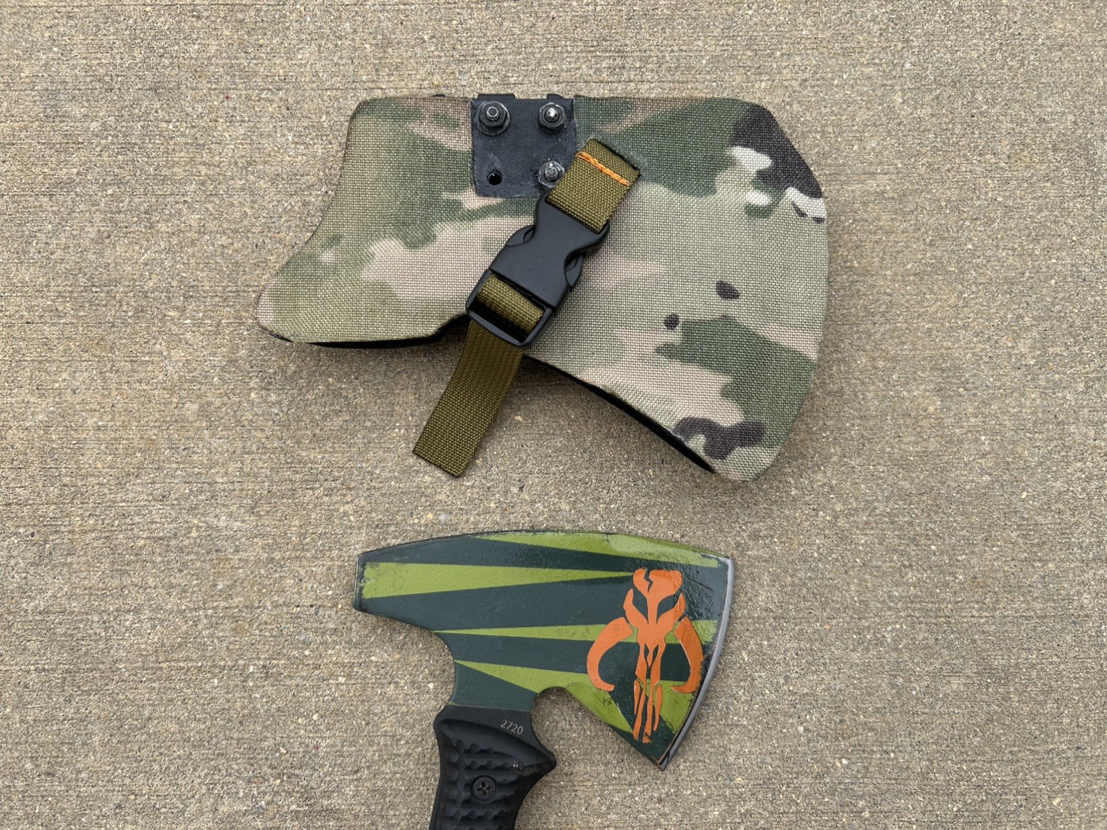 CRKT Tactical Survival Chogan T-Hawk 2720 DISCONTINUED RARE USED GOOD