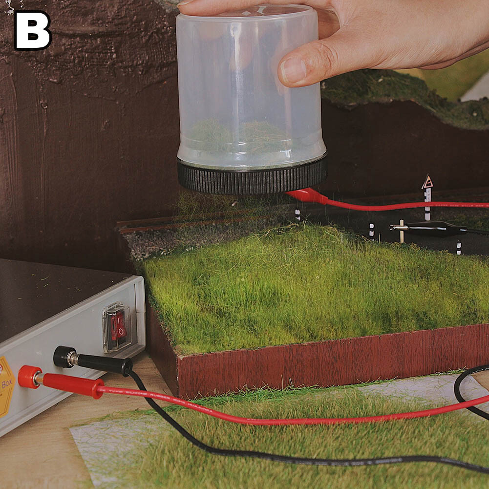 Evemodel Flocking Box Static Grass Flocking Applicator Machine Model Tool GJ08