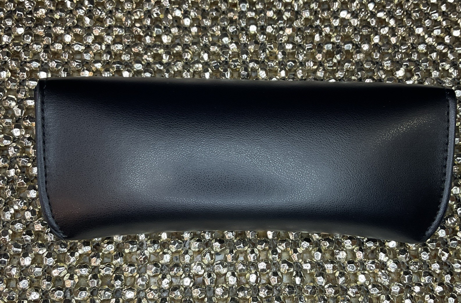 Ralph Lauren Semi-Hard Shell Eye-Sunglasses Case w/Cleaning Cloth/ Black