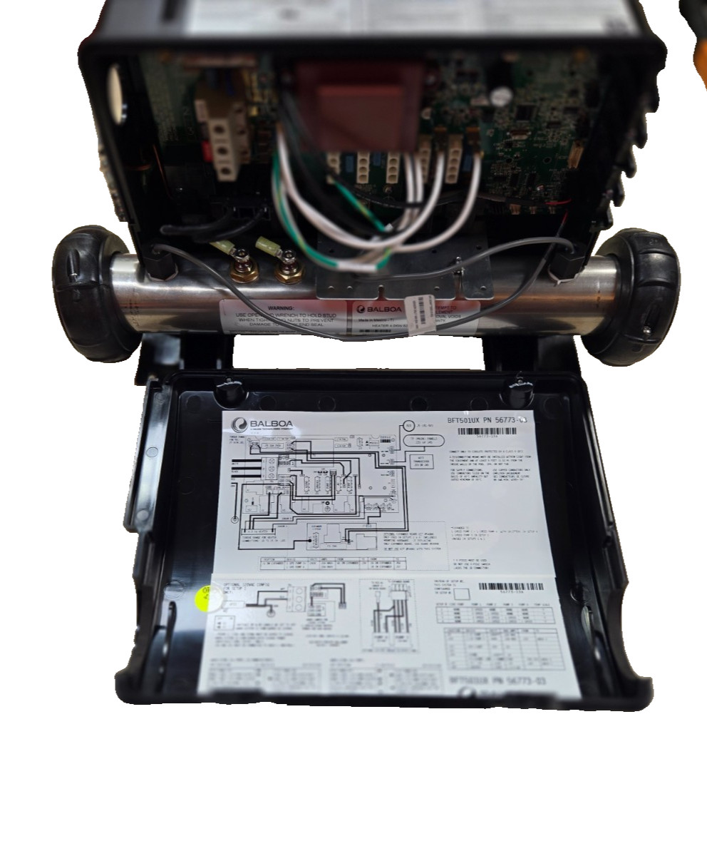 Balboa/HydroQuip - BP501, BP501UX, 4KW Heater/Control Box NEW HOT TUB SPA