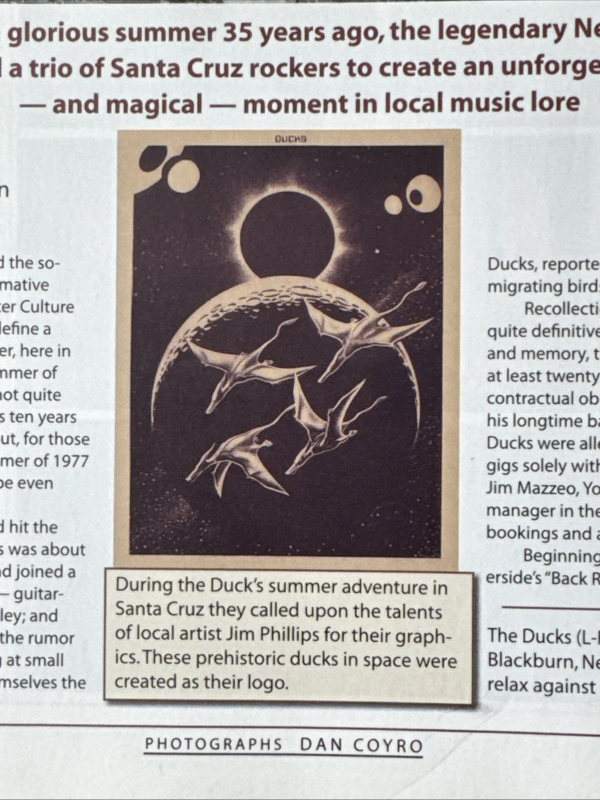 Santa Cruz Catalyst Music History Neil Young/The Ducks 6-pc bundle RARE COOL