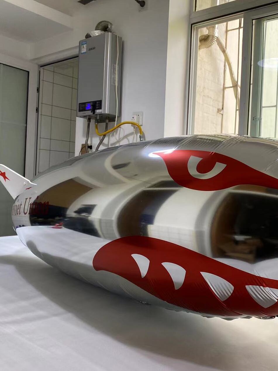 Zeppelin Airship Remote Control Airship Model Kirov Airship is Flyable w/Pattern