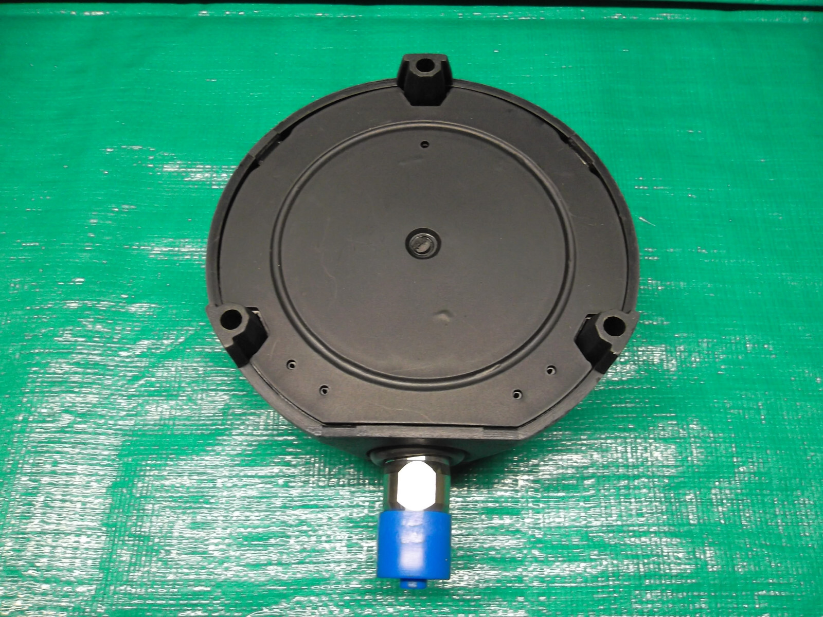 Process Pressure Gauge 4-1/2" Face 15 PSI 1/2" NPT Phenolic w/Stainless Lower