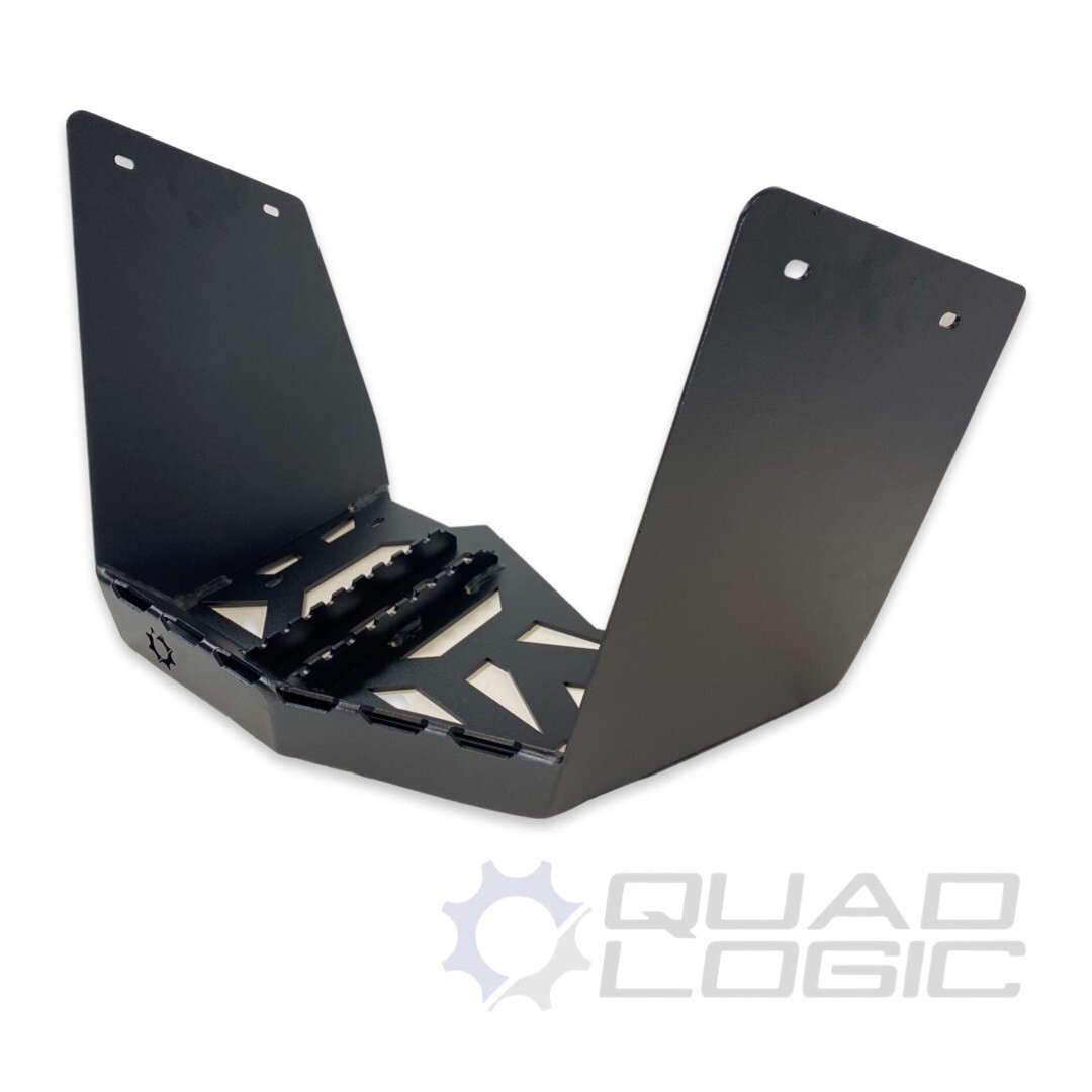 Can-Am Gen 2 (2012-23) Renegade (All models) Black Steel Footwells Floorboards