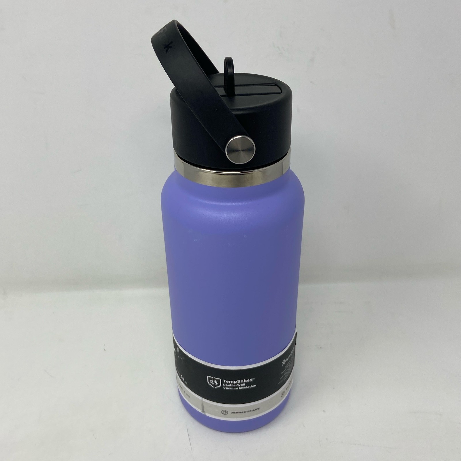 Hydro Flask 32oz Wide Mouth Bottle w/ Flex Straw Cap - Lupine Purple W32BFS474
