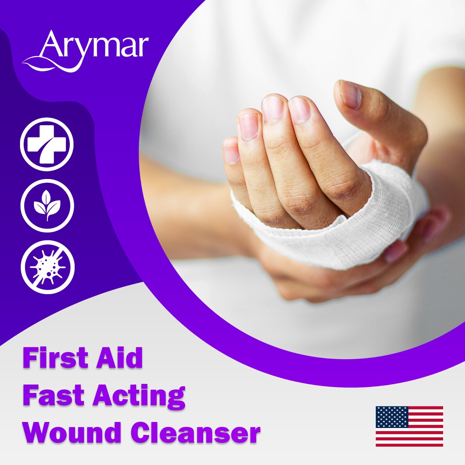 Arymar Violeta Genciana 1 fl oz antiseptic solution, new