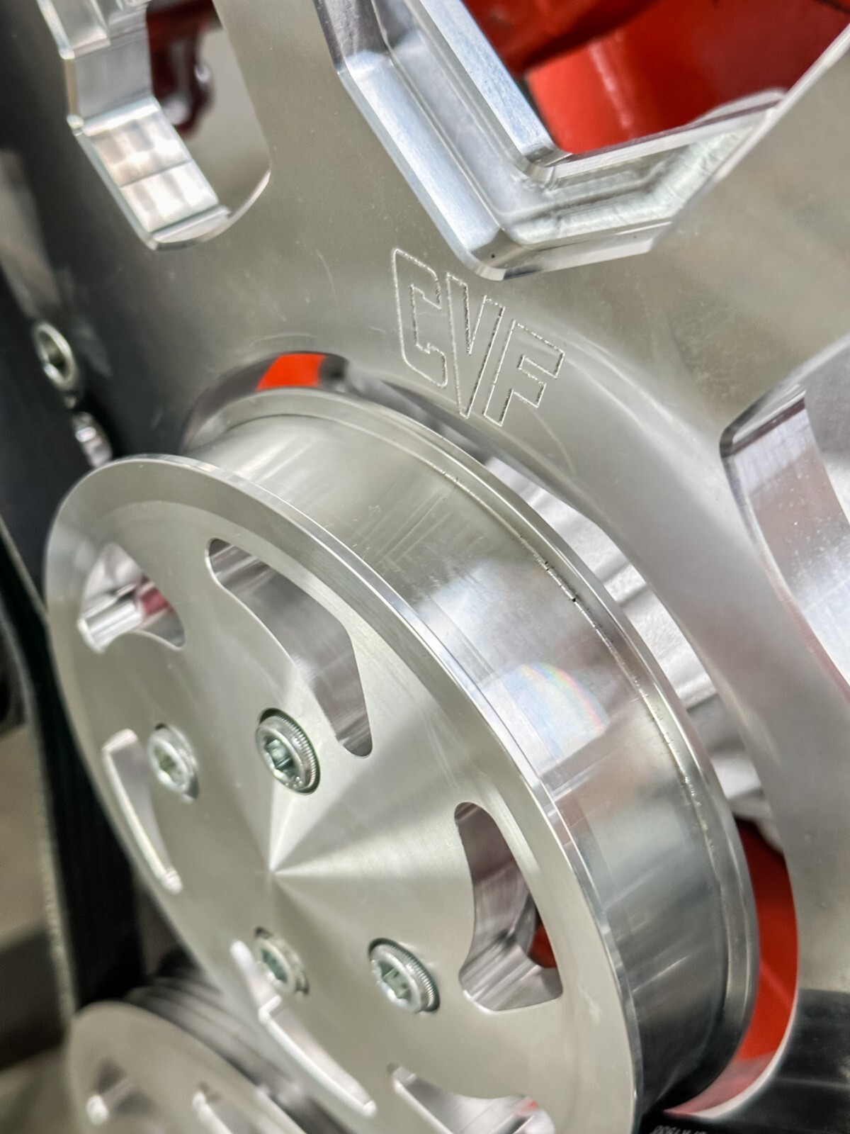 SBC Serpentine Pulley Conversion Kit Small Block Chevy ALT PS A/C 350 283 383