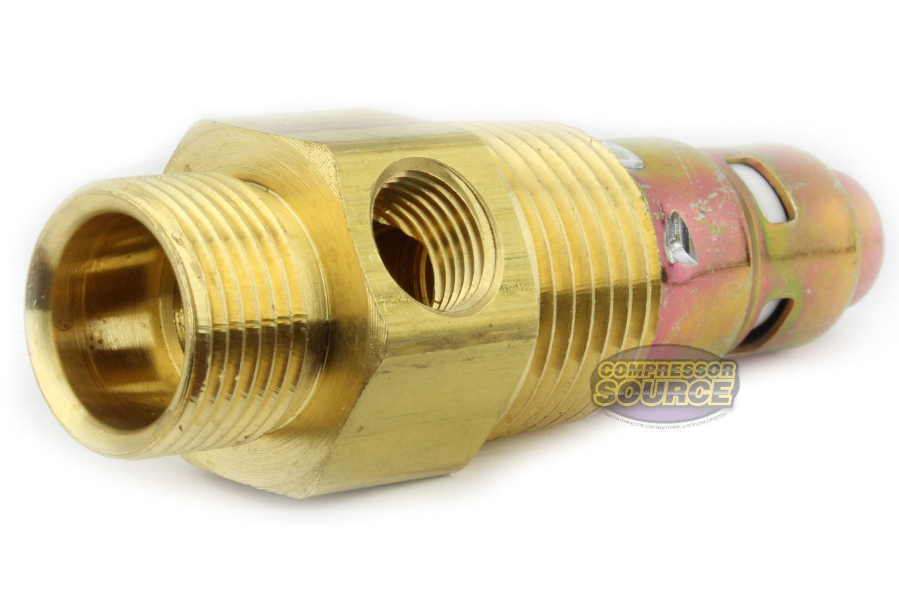 Air Compressor In Tank Check Valve 1/2" Male NPT X 1/2" Compression USA Made