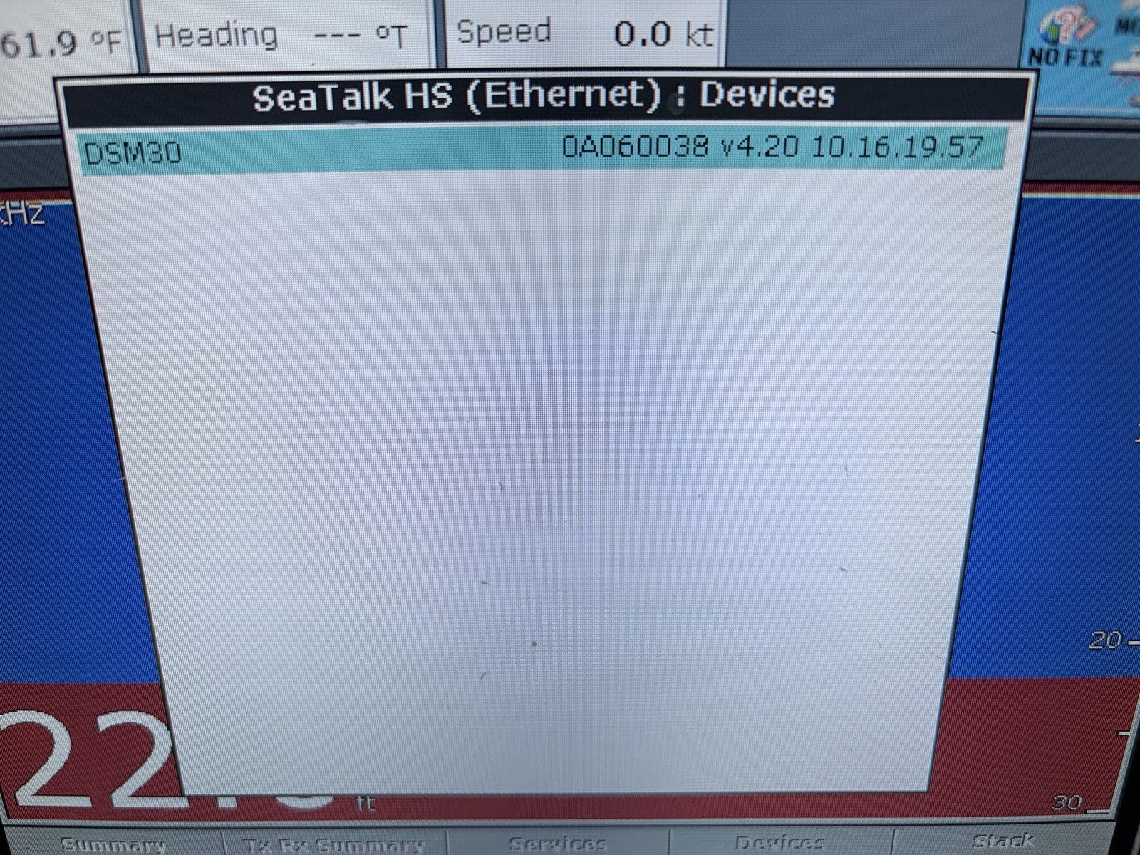 Raymarine DSM30 Sounder Module; Tested & Software Updated; Hungarian Made