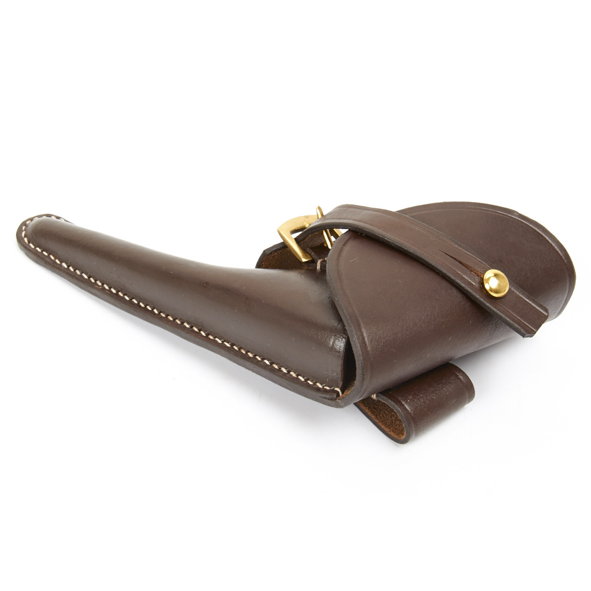 British WWI Robbins Dudley Fighting Knife Leather Scabbard (No Knife)