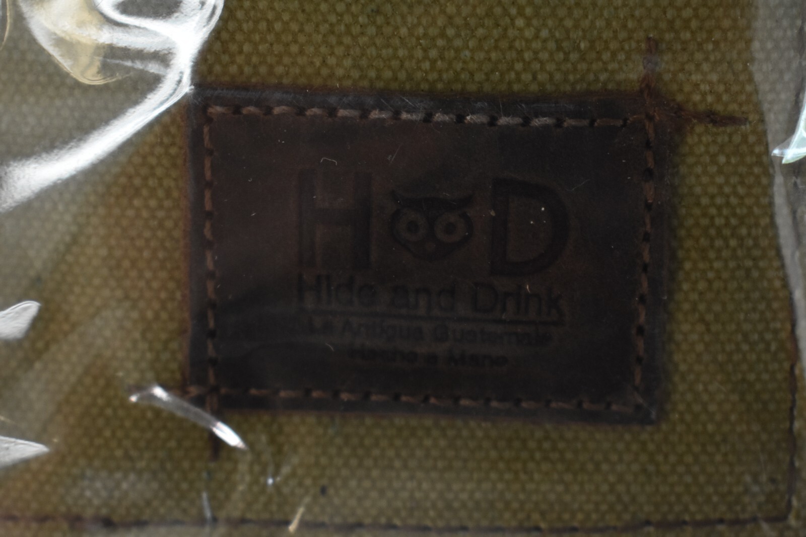 Hide & Drink Waxed Canvas Field Notes Cover Wallet Case 3.5" x 5.5" Army Green