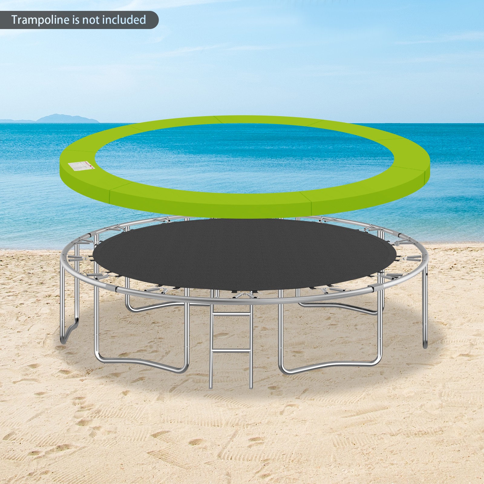 14FT Trampoline Replacement Safety Pad Waterproof Trampoline Protection Cover