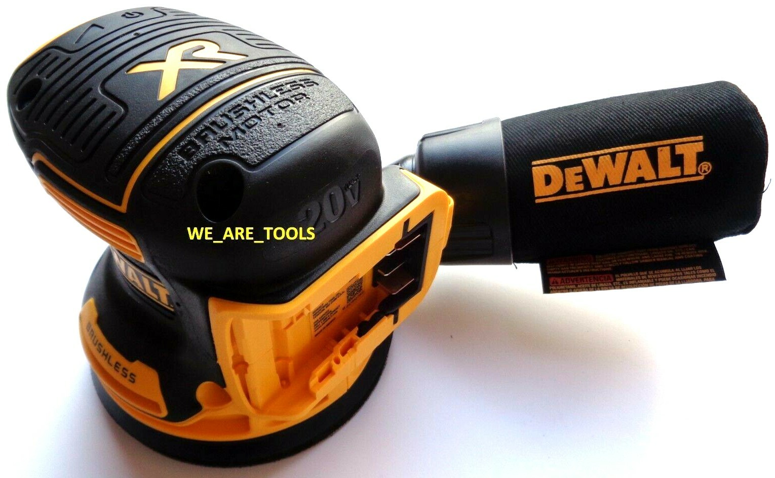 DeWalt DCW210B 20V MAX Cordless 5" Variable Orbital Sander Brushless 20 Volt