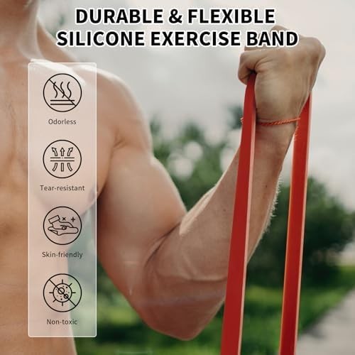 Heavy Duty Resistance Bands Set 5 Loop for Gym Exercise Pull up Fitness Workout