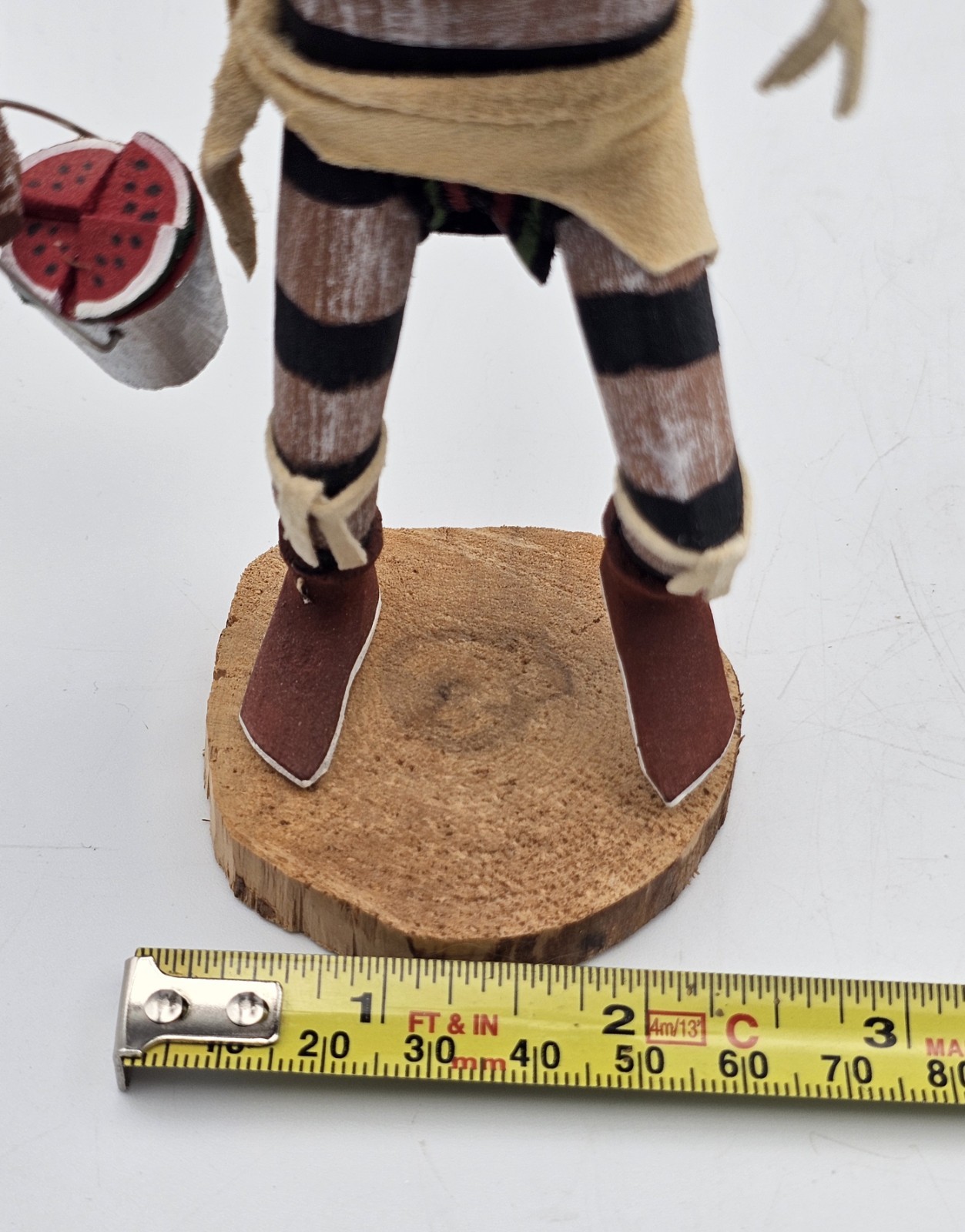 Vintage Navajo Koshare HANO CLOWN Kachina by FELIX BEGAY 6.75"