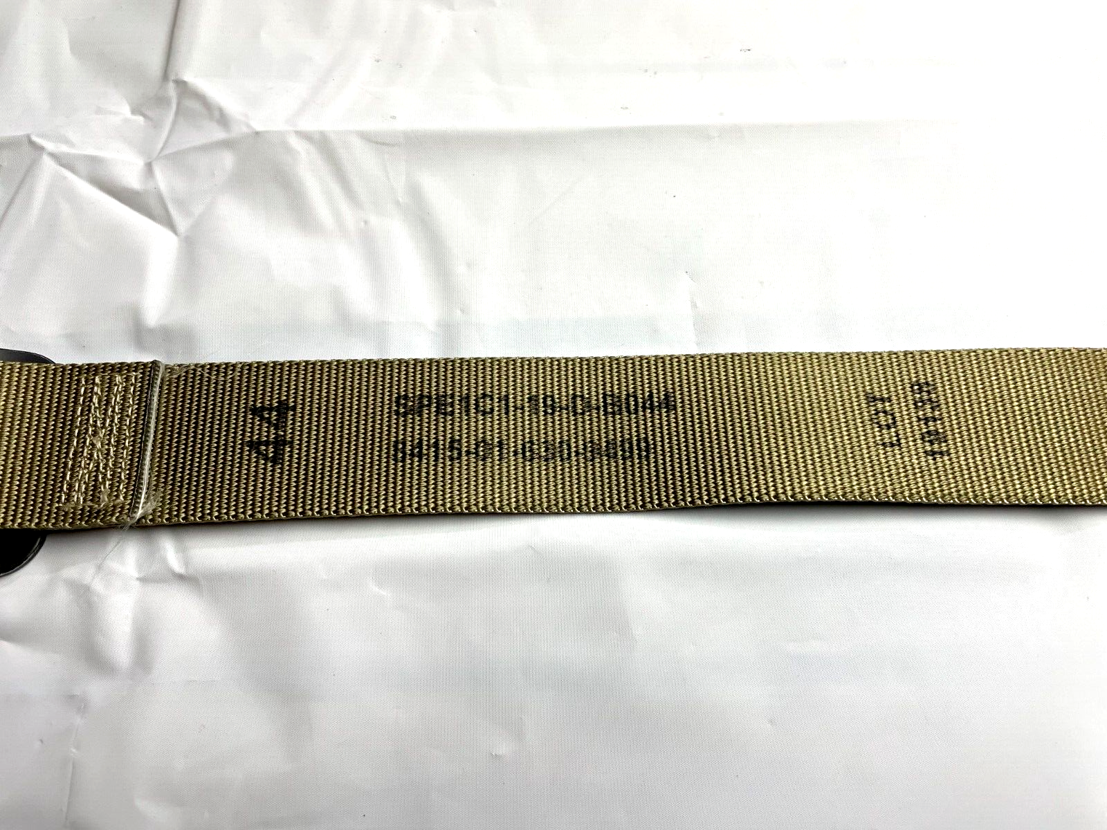USGI DLA ADJUSTABLE Riggers Belt OCP TAN 499 SIZE 44 8415-01-630-9499 EXC