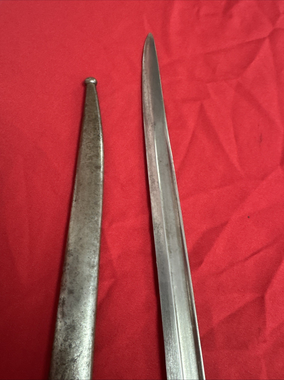 PORTUGUESE MODEL 1885 BAYONET WITH SCABBARD MARKED STEYR A946
