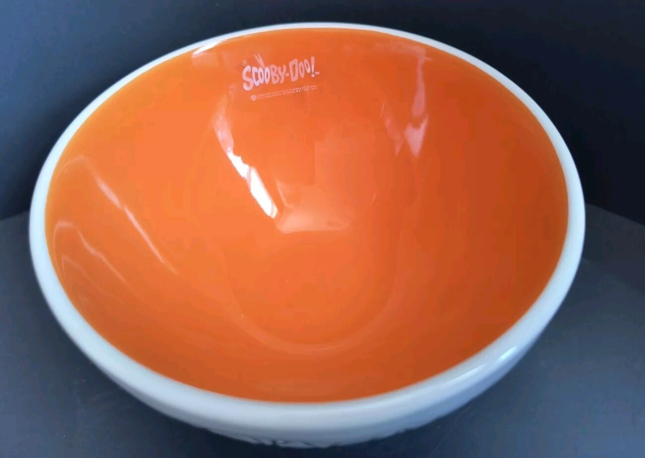 Scooby-Doo & the Gang Rae Dunn SCOOBY SNACKS 5.5"W x 3" H Double Sided Bowl NEW!