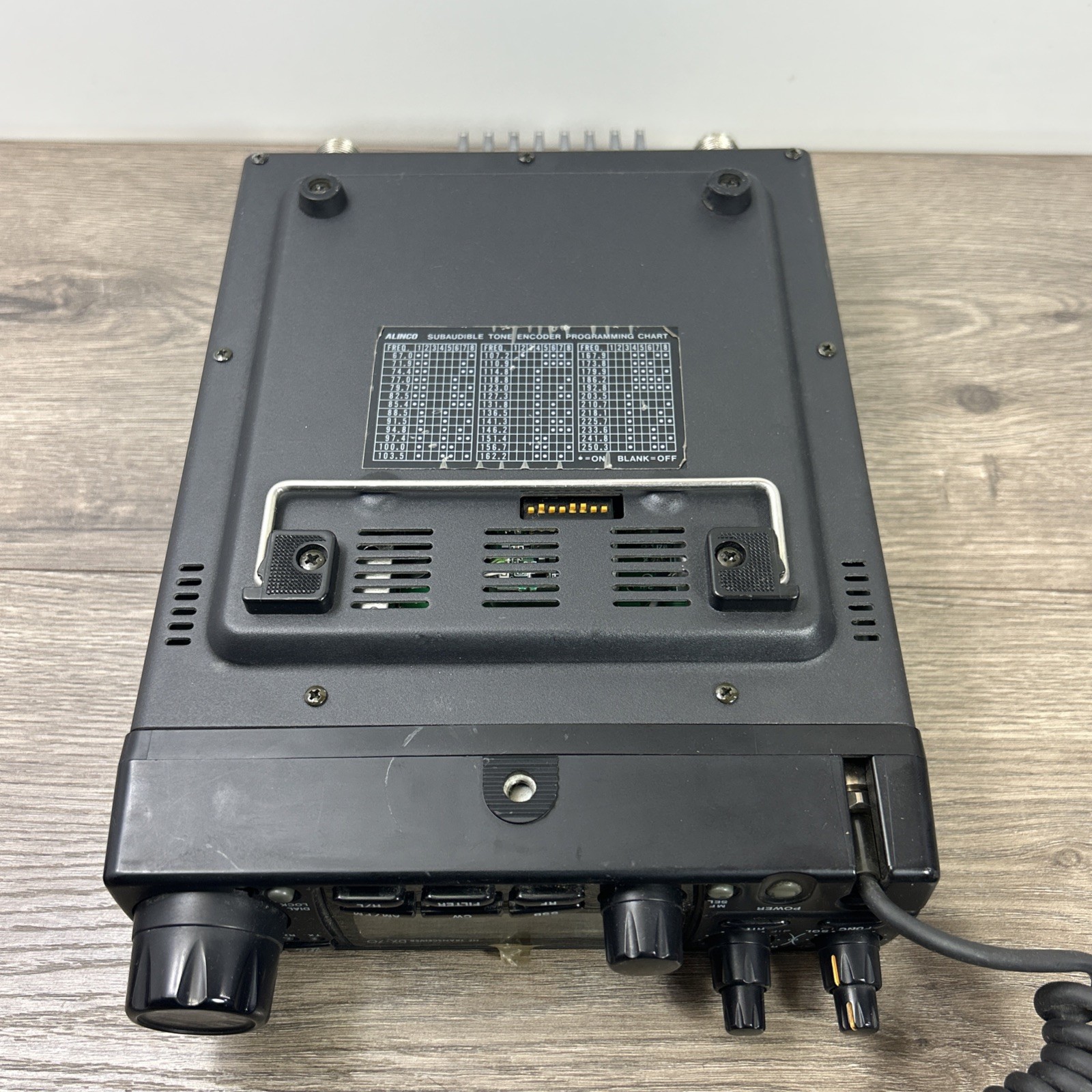 Alinco DX-70 Amateur Ham Radio Transmitter Transceiver With Microphone OEM