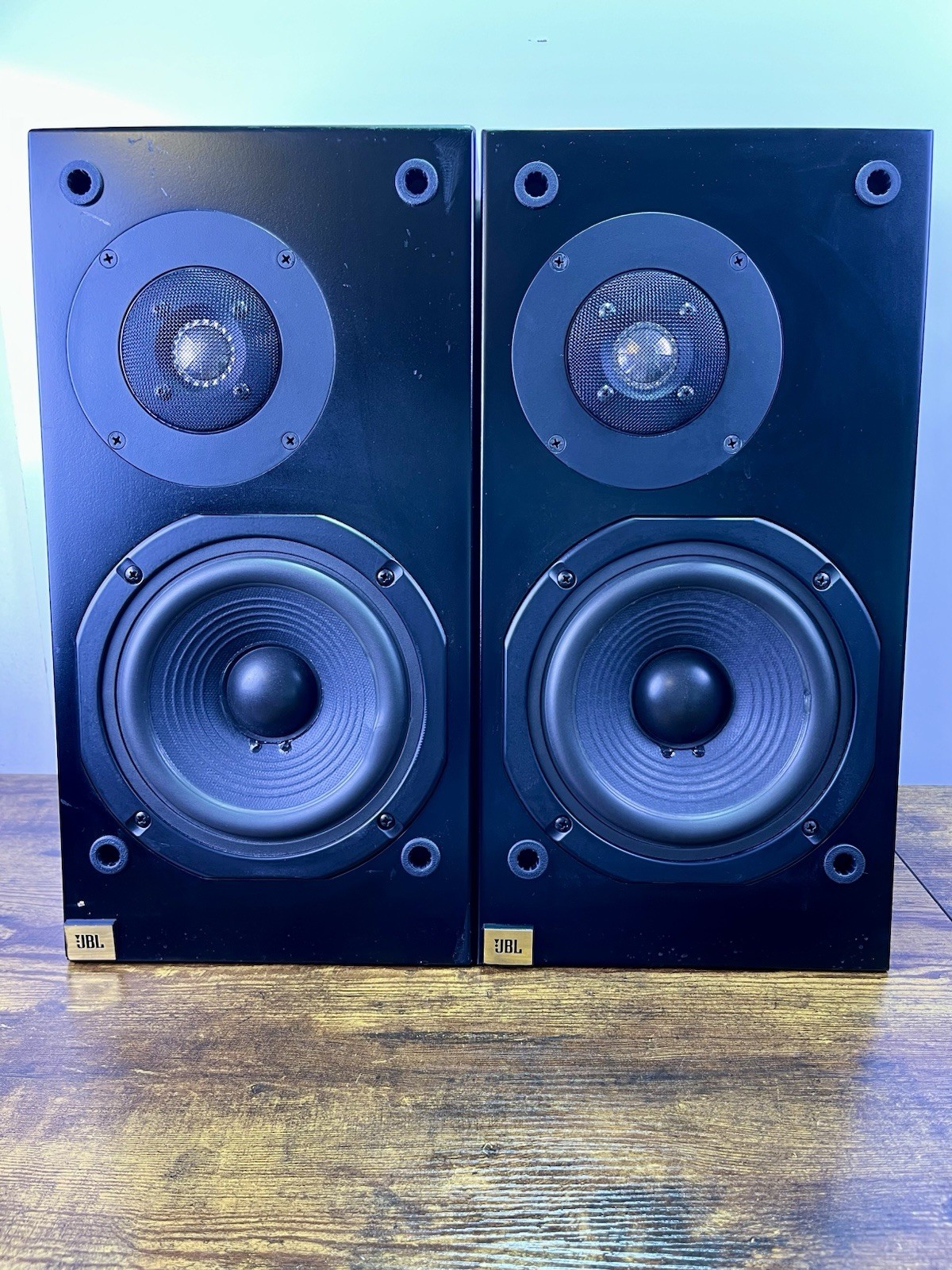 Vintage JBL L1 Monitor Speakers (Pair) Tested Working Sound Great  **Read**