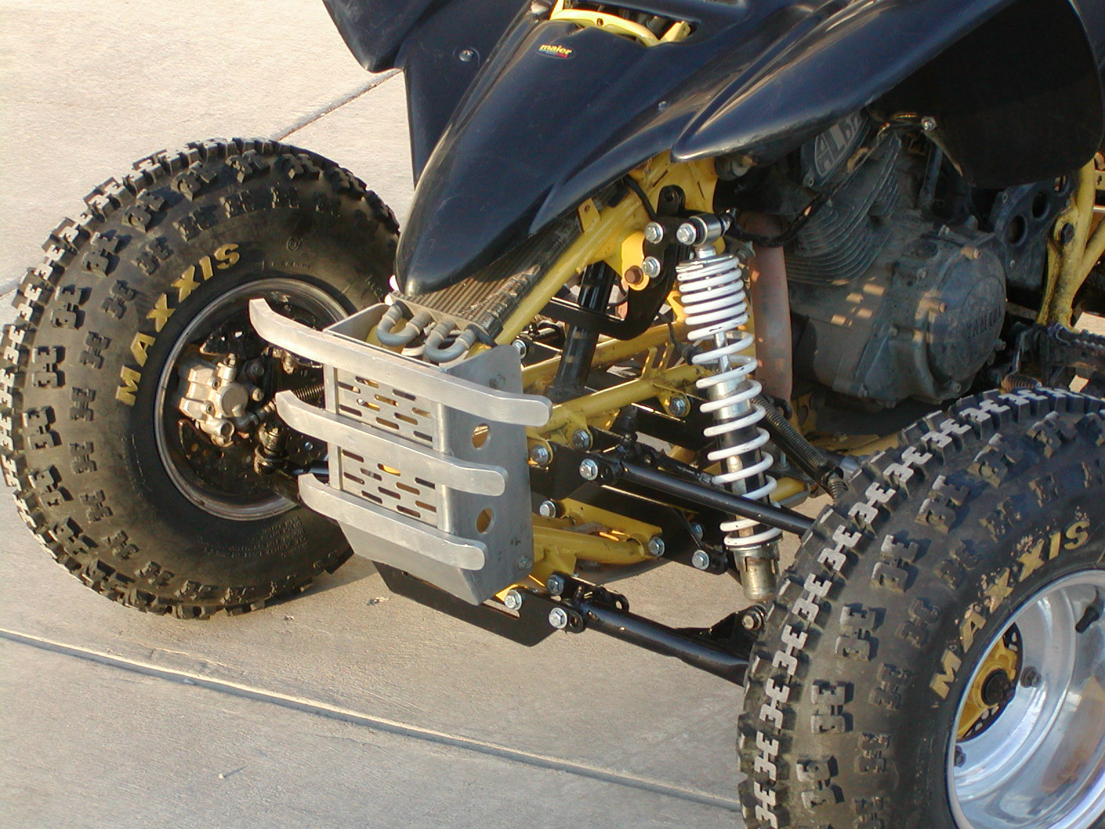 Yamaha '90-03 Warrior 350 A-arms Widening and YFZ450 Shocks Conversion Kit