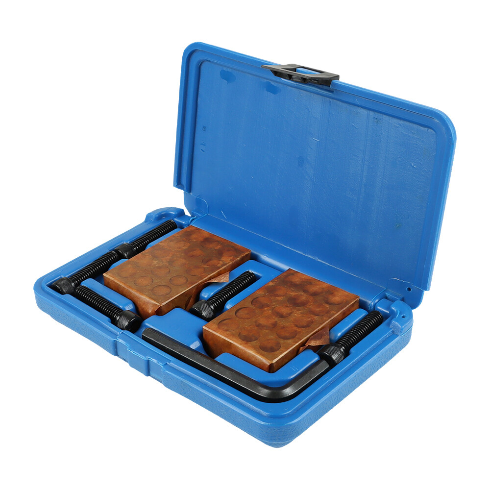 1-2-3 123 BLOCK SET 23 HOLES With Screws HEX KEY MATCHED PAIRS .0001" PRECISION