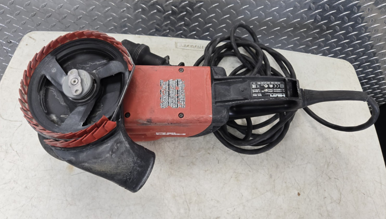 Hilti DG 150 Concrete Grinder No Power Supply