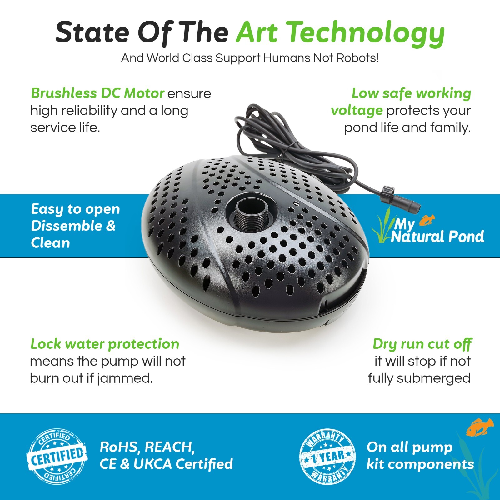 Solar Pond Fountain Pump two models 70W and 100W Complete Kits