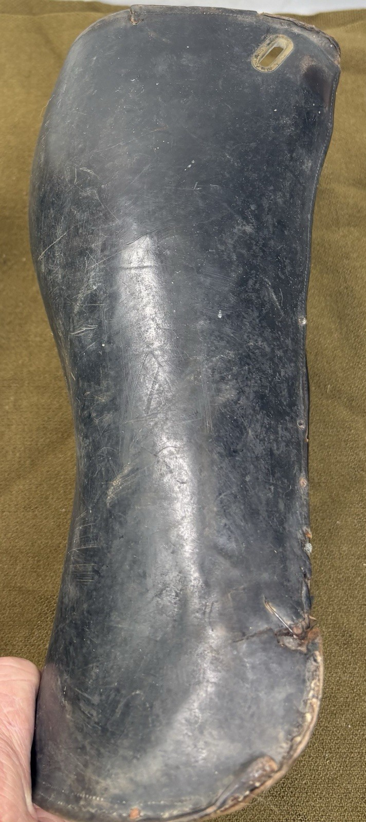 WWI Era Leather Riding Leggings Gaiters – Nettleton Syracuse NY Officer
