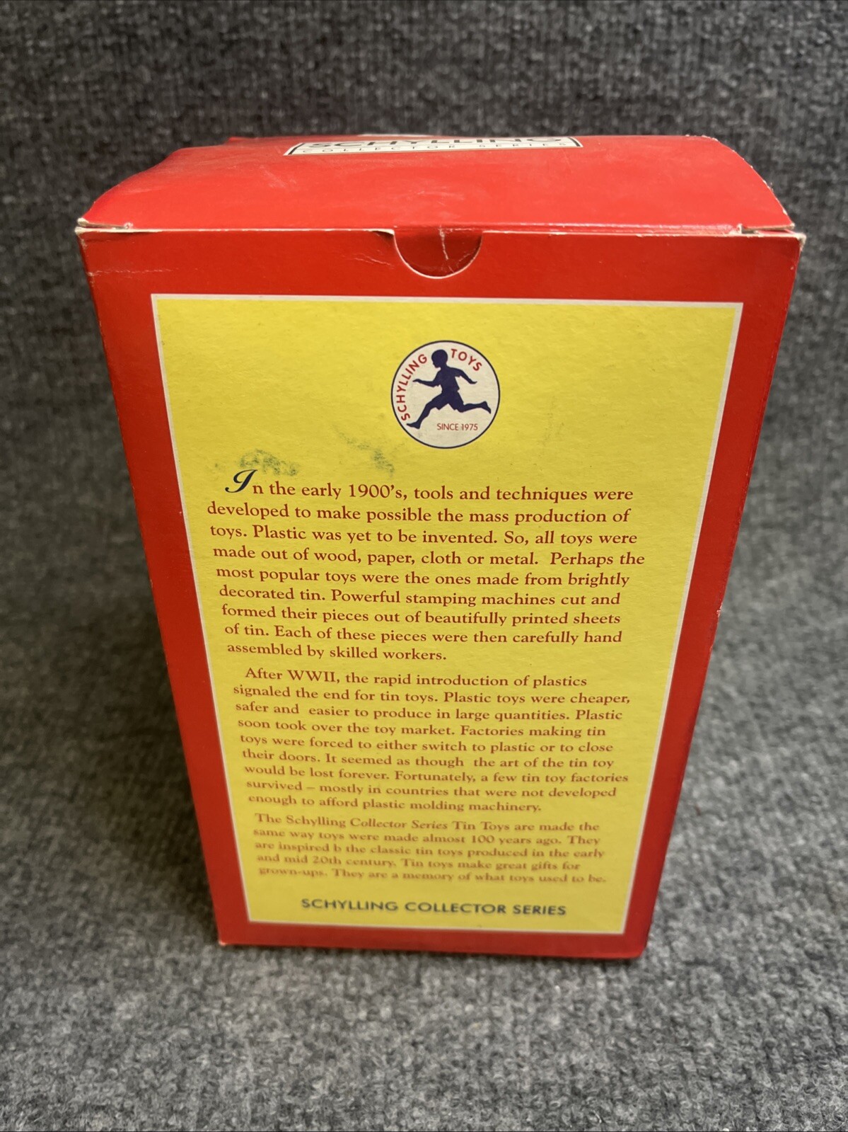 ROCKET RIDE CAROUSEL- SCHYLLING COLLECTOR SERIES 2011 Tin Toy