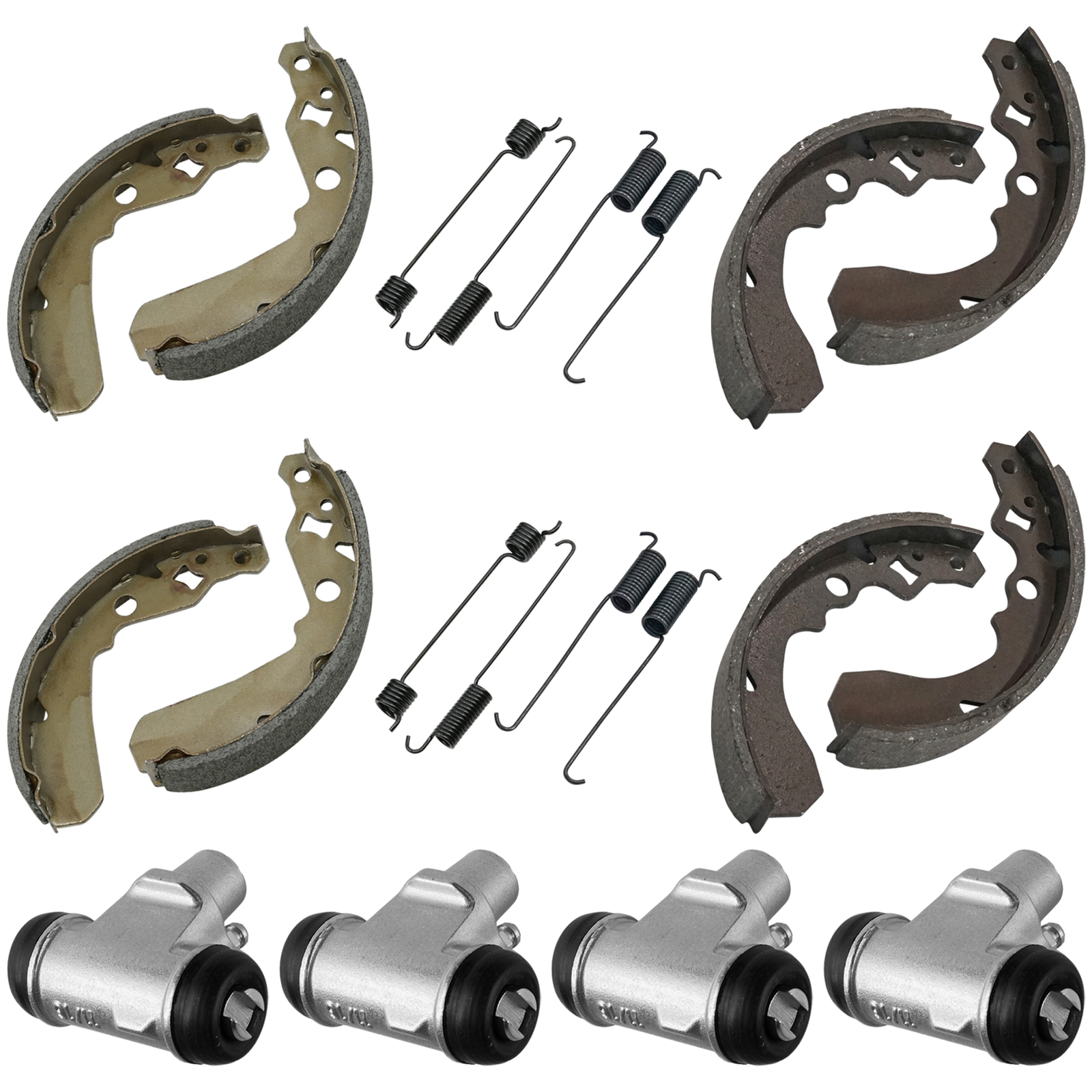 Brake Shoe W/Brake Cylinder For Kawasaki Mule 550 KAF300C 1997-04 07 Rear/Front